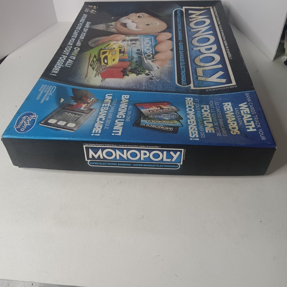 Monopoly Super Electronic Banking COMPLETE Hasbro Gaming 2020 TESTED WORKS - Picture 3 of 8